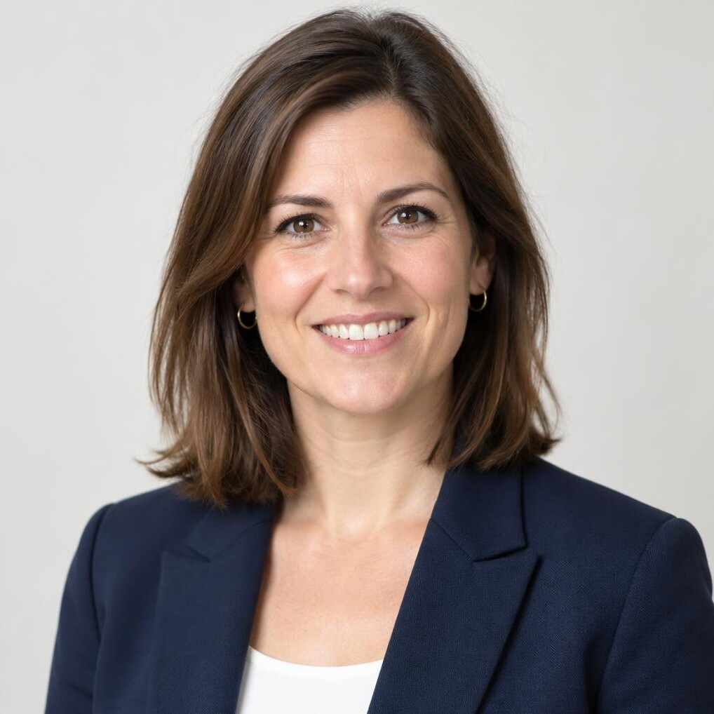 Portrait of a smiling woman in business attire